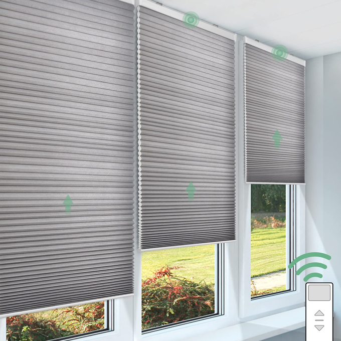 Motorized Honeycomb Shades