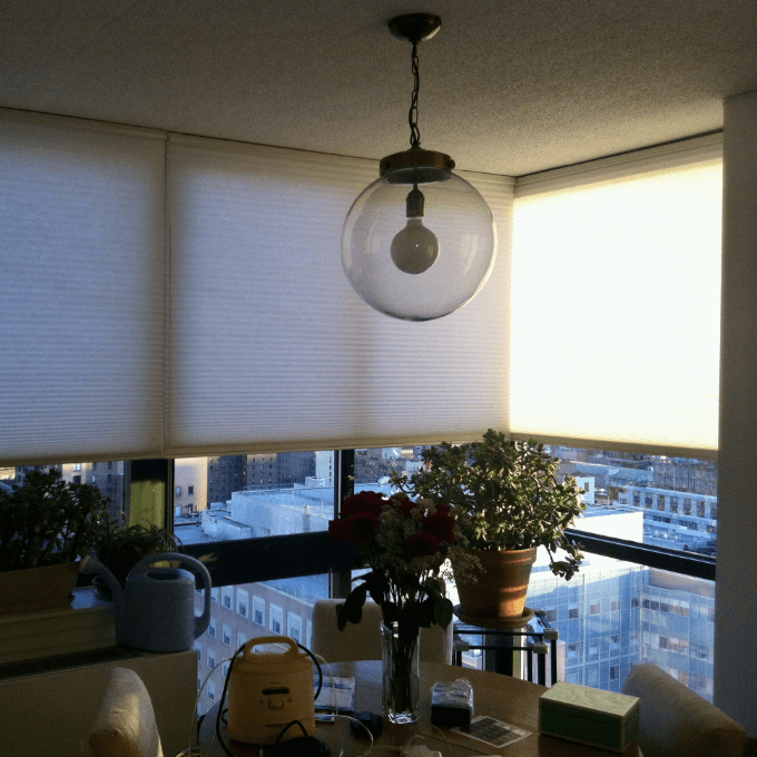 Light-Filtering Honeycomb Shades